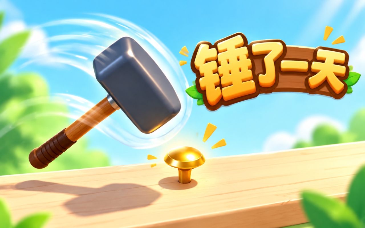 锤了一天