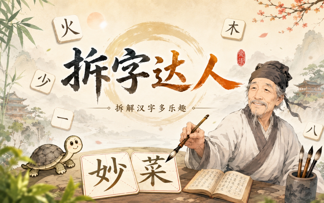 拆字达人