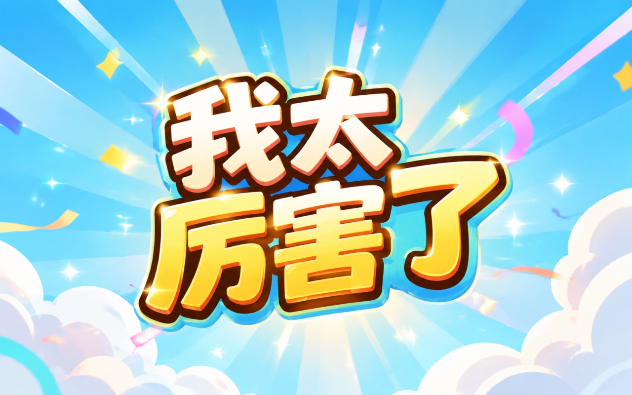 我太厉害了