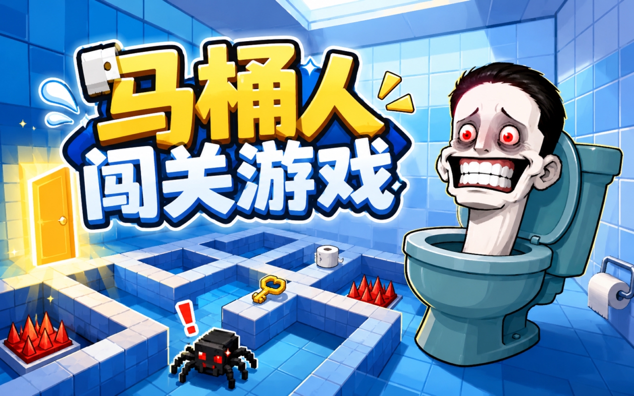 马桶人闯关游戏