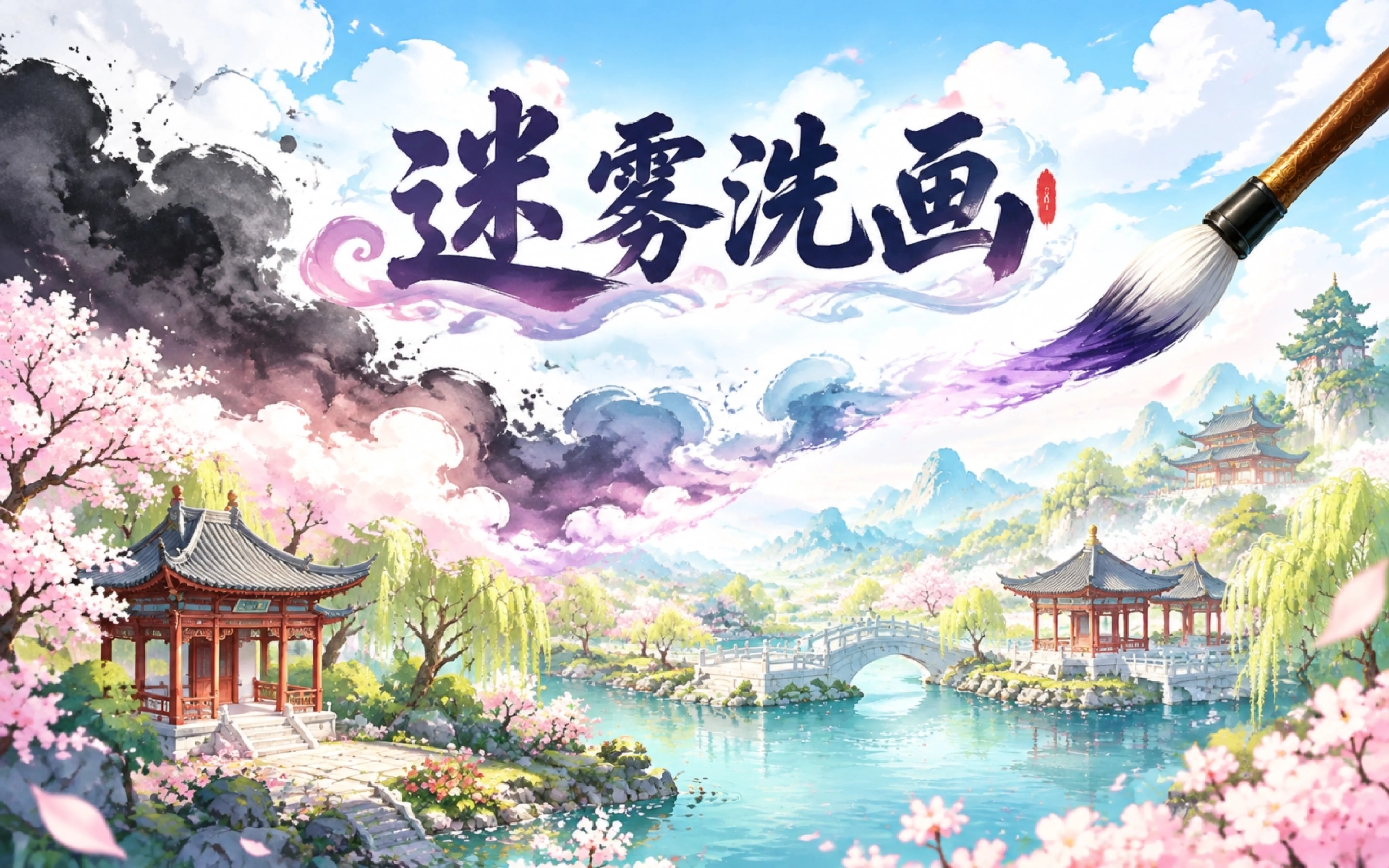 迷雾洗画