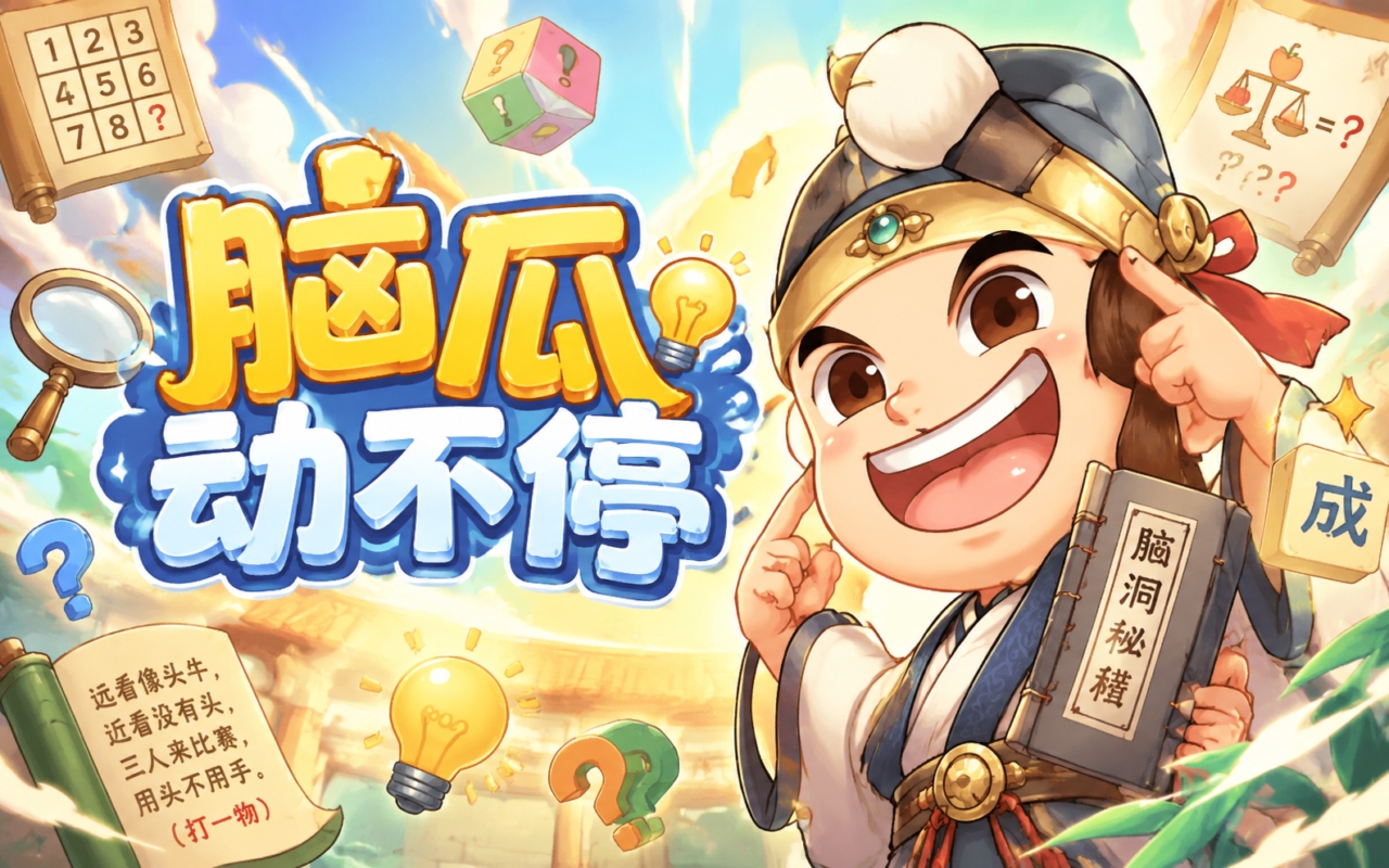脑瓜动不停