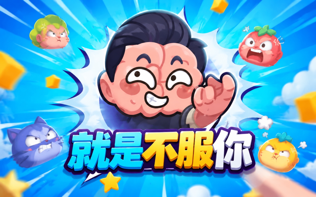 就是不服你