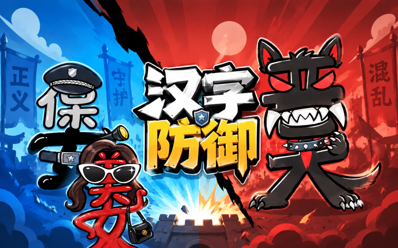 汉字防御