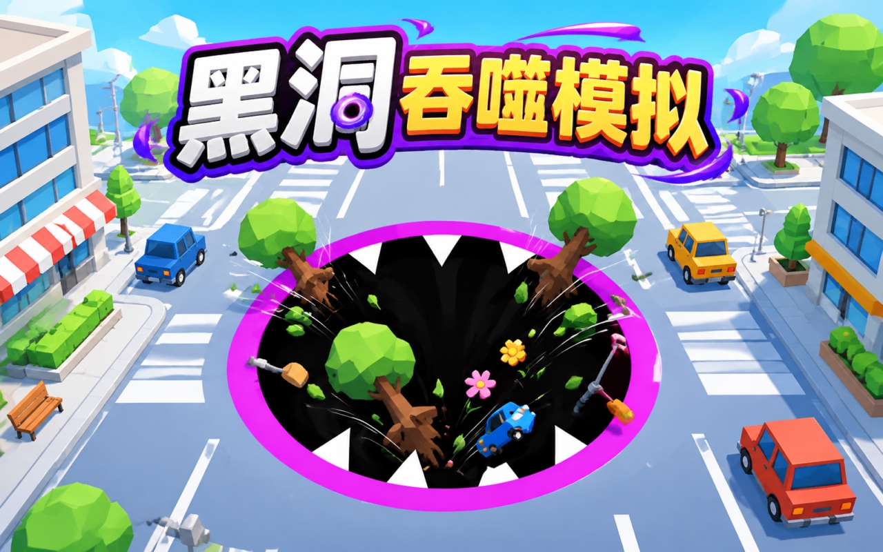黑洞吞噬模拟
