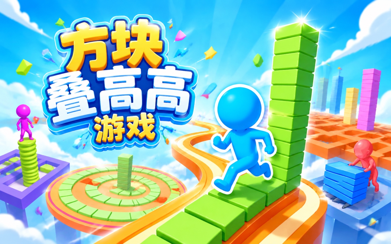 方块叠高高游戏