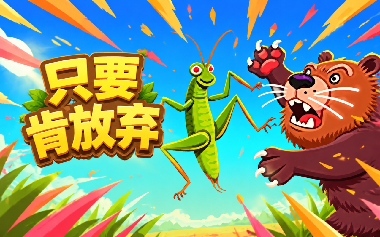 只要肯放弃