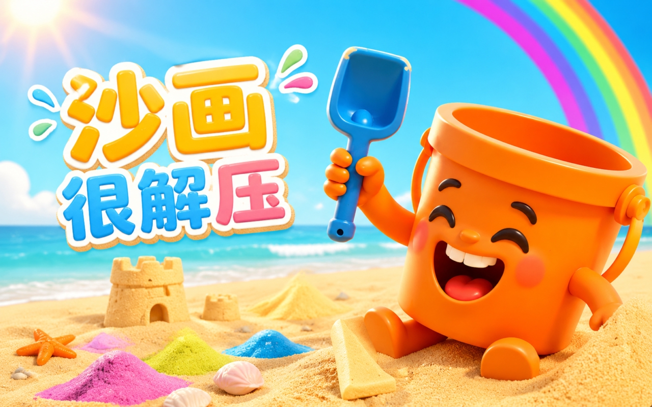 沙画很解压