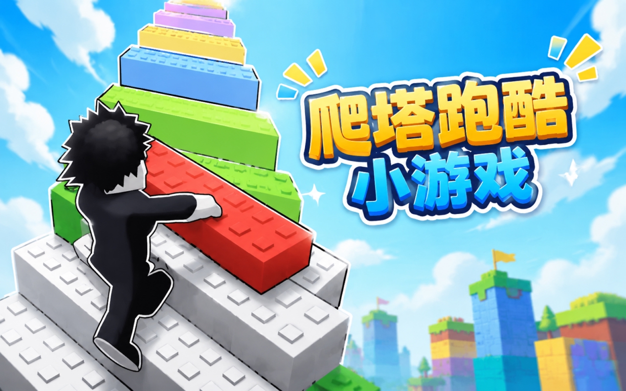 爬塔跑酷小游戏