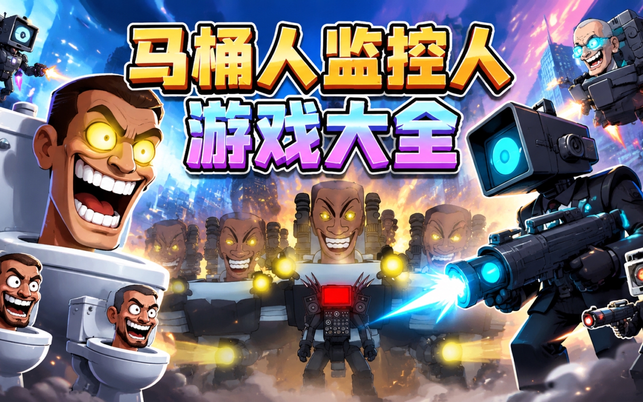 马桶人监控人游戏大全