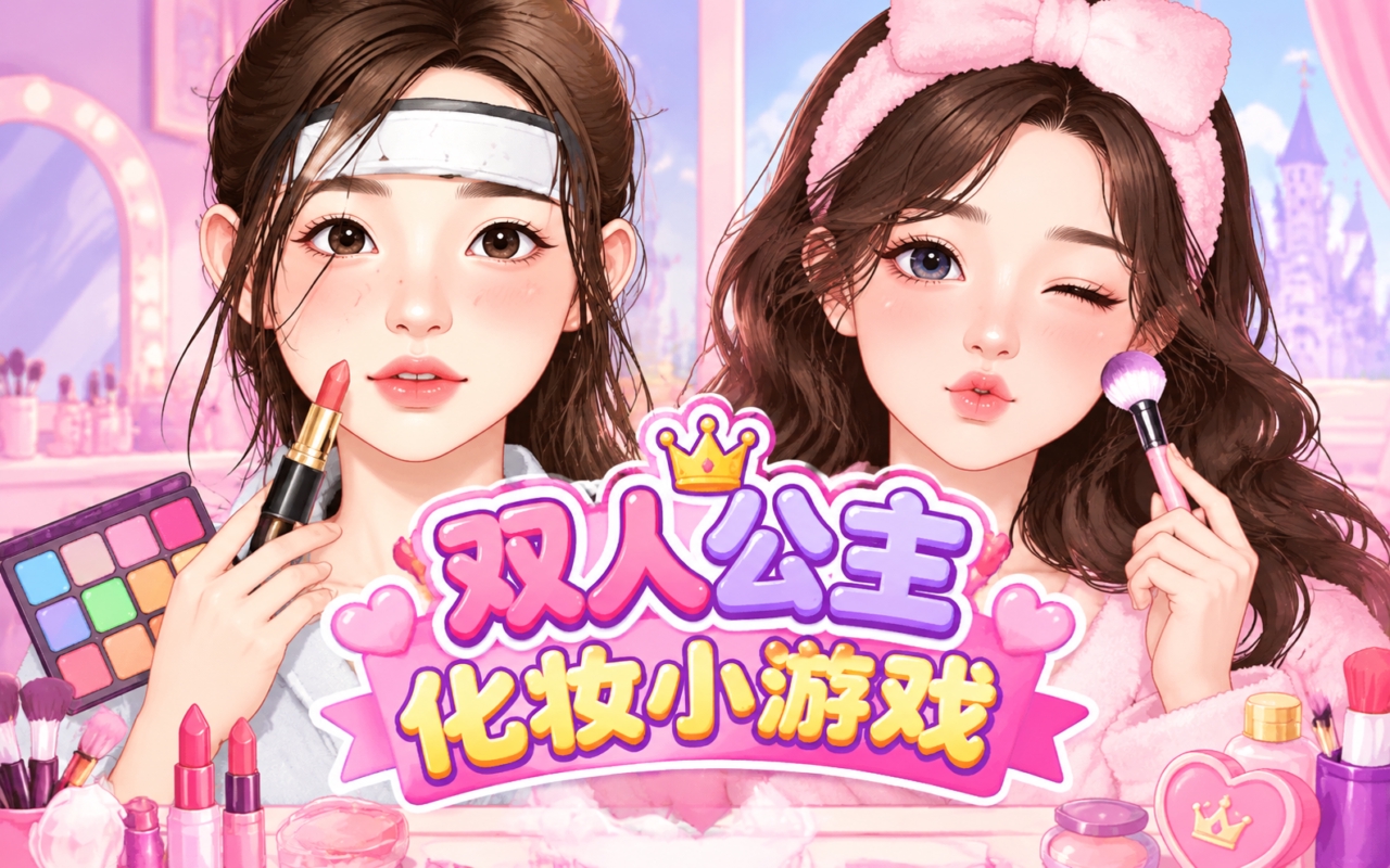 双人公主化妆小游戏