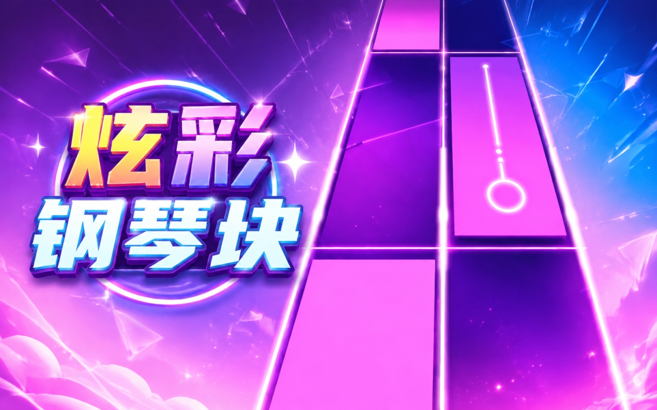 炫彩钢琴块