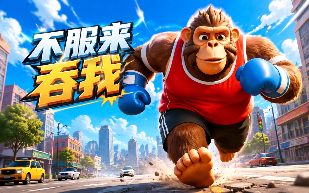 不服来吞我