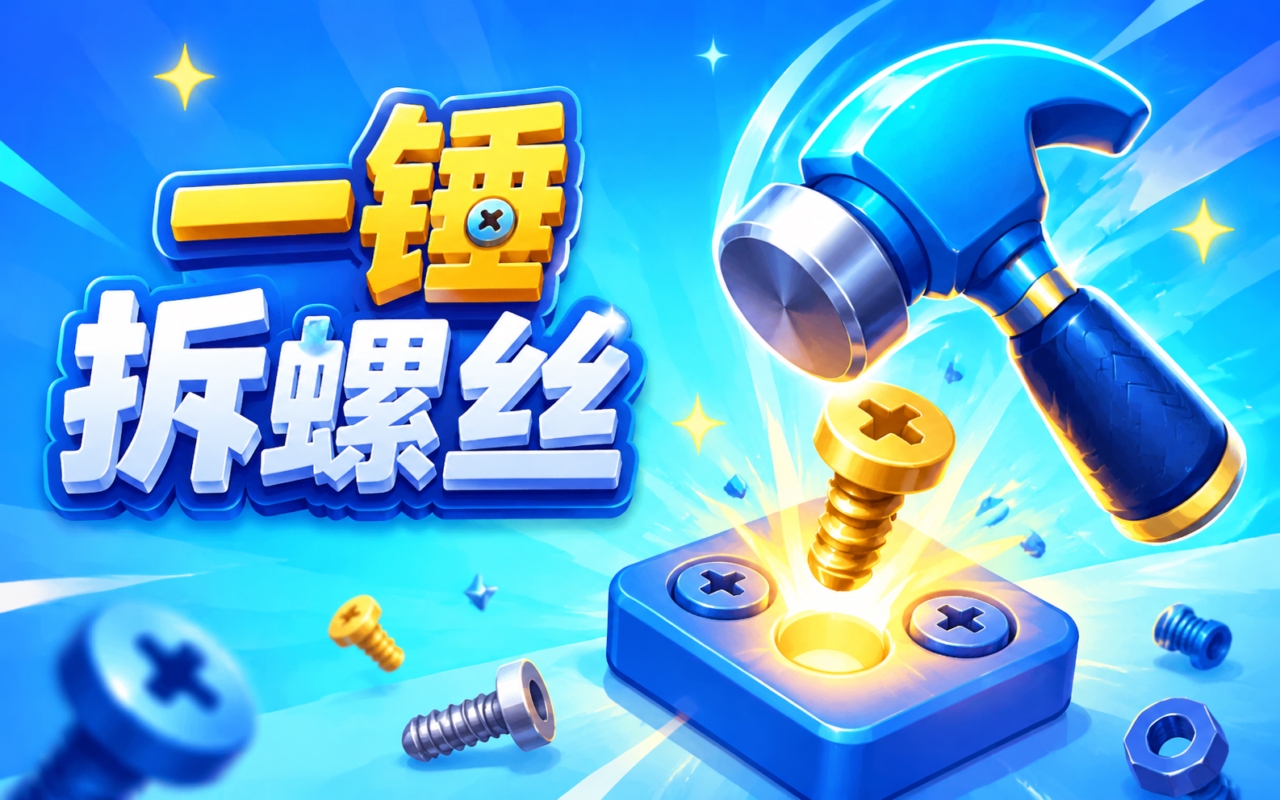一锤拆螺丝