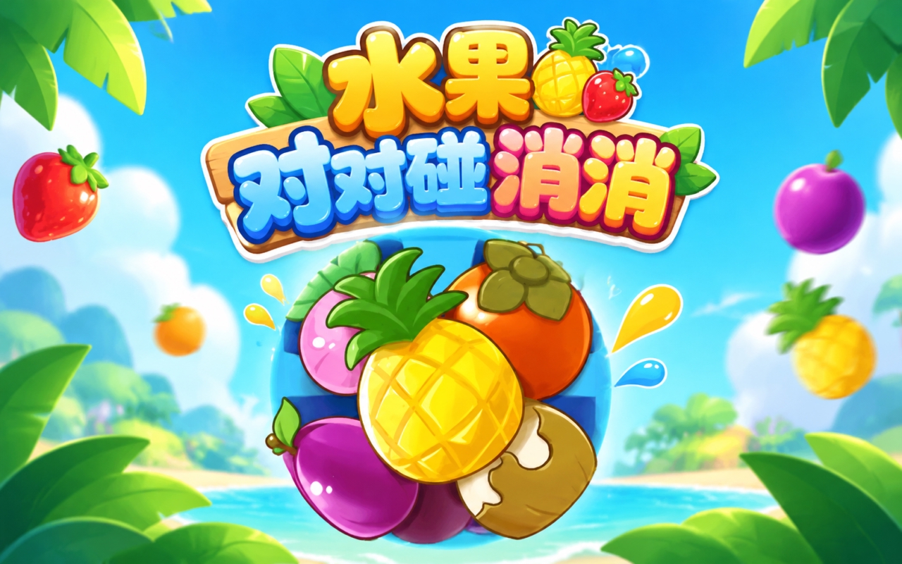 水果对对碰消消