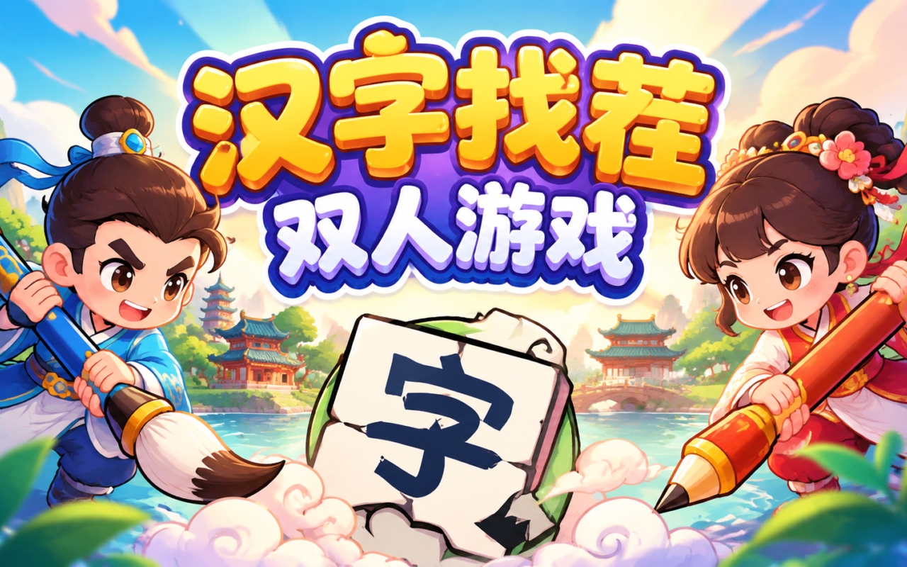 汉字找茬双人游戏