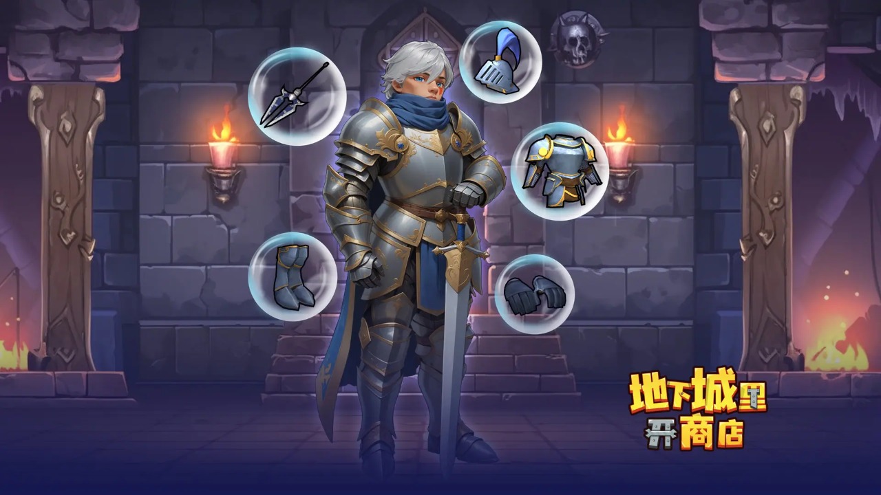 地下城里开商店