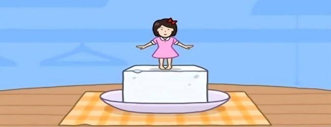 豆腐少女跳一跳