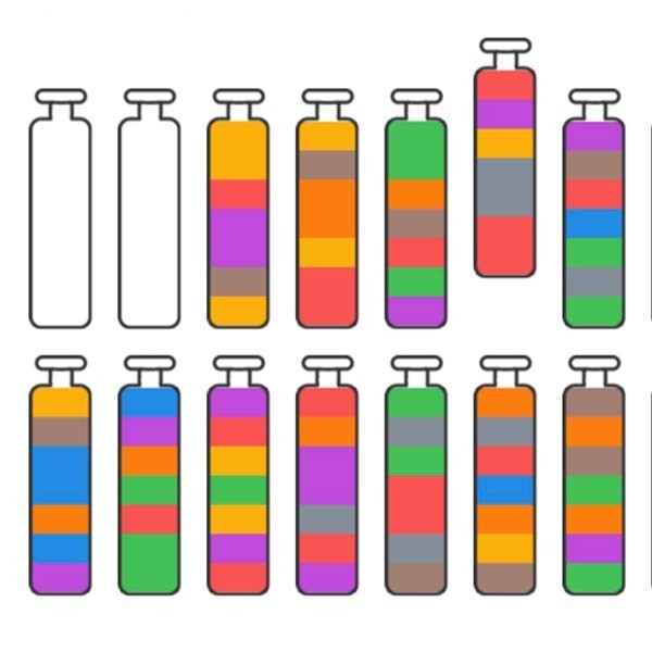 倒水挑战100关休闲简约版