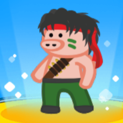 愤怒的小猪格斗