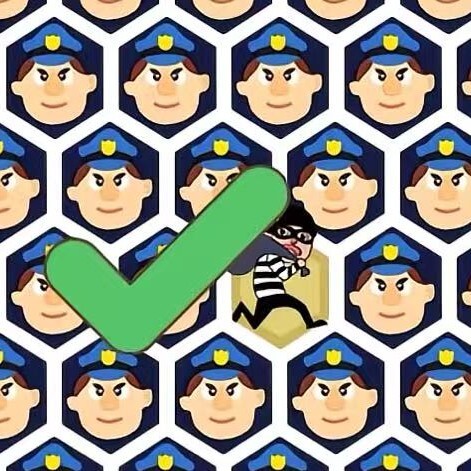 围堵抓小偷游戏