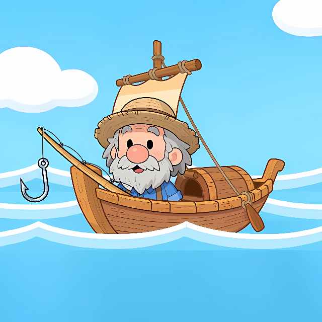 海上渔夫钓鱼游戏