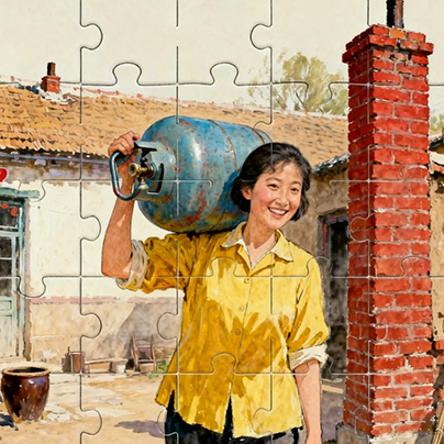 拼图闯关小游戏