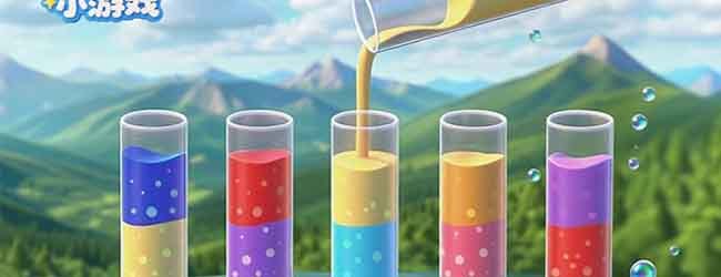 水瓶子倒水游戏