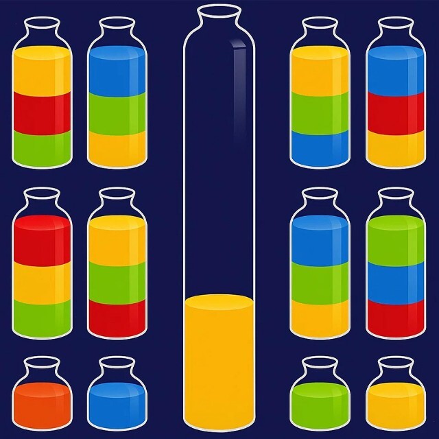 倒水杯解压小游戏