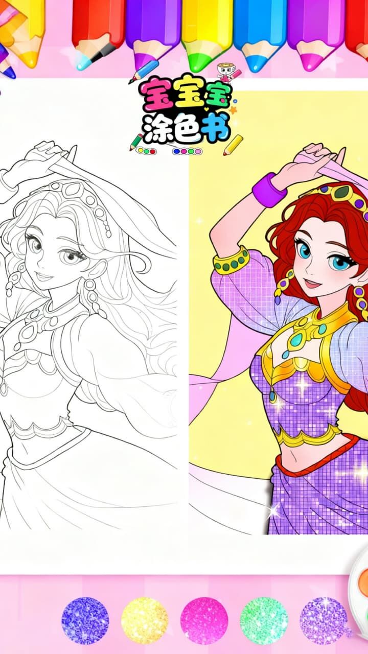 宝宝涂色书