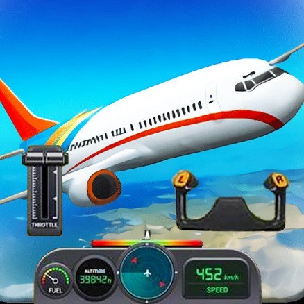 模拟驾驶飞机小游戏