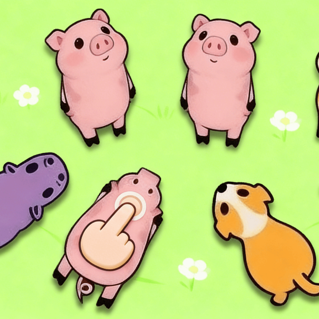 花小猪挪猪