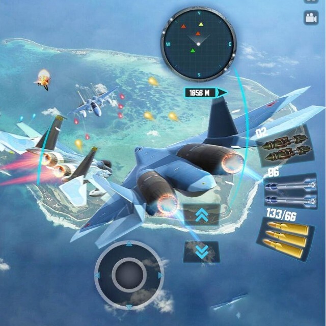 模拟开飞机战斗机