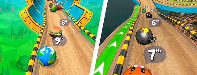 滚动球球过山车