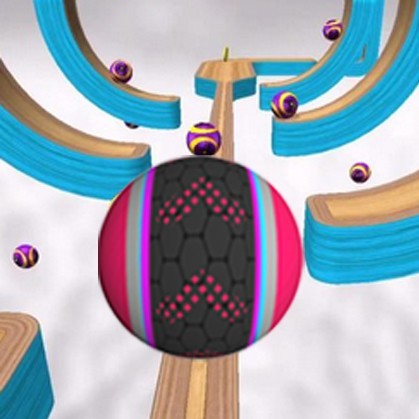 滚动球球过山车