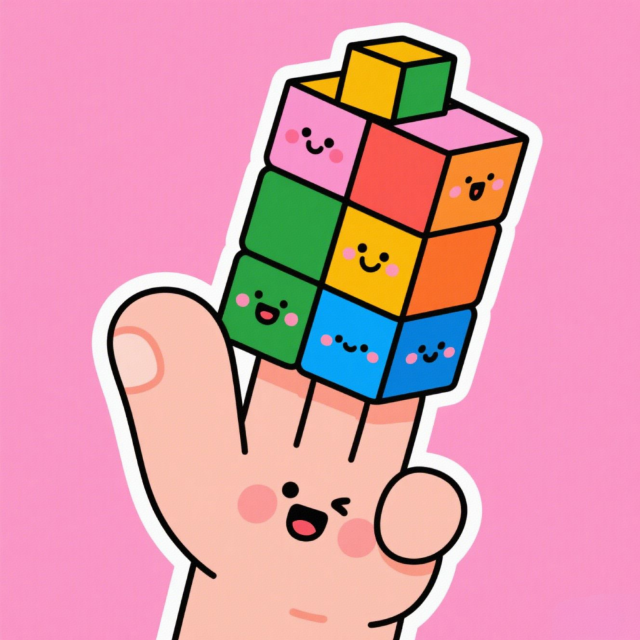 指尖方块叠叠乐