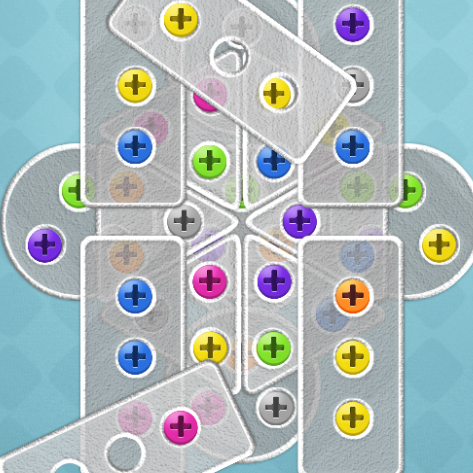 打螺丝钉闯关游戏