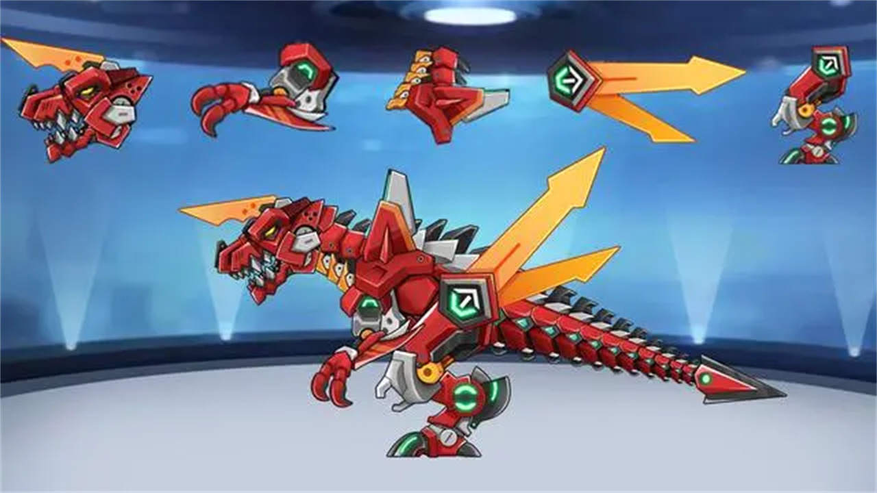 《机甲恐龙之战》游戏截图1