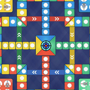 经典飞行棋双人游戏