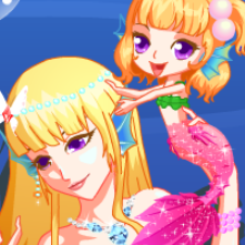 美人鱼公主豪华装扮