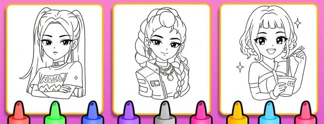涂鸦填色书