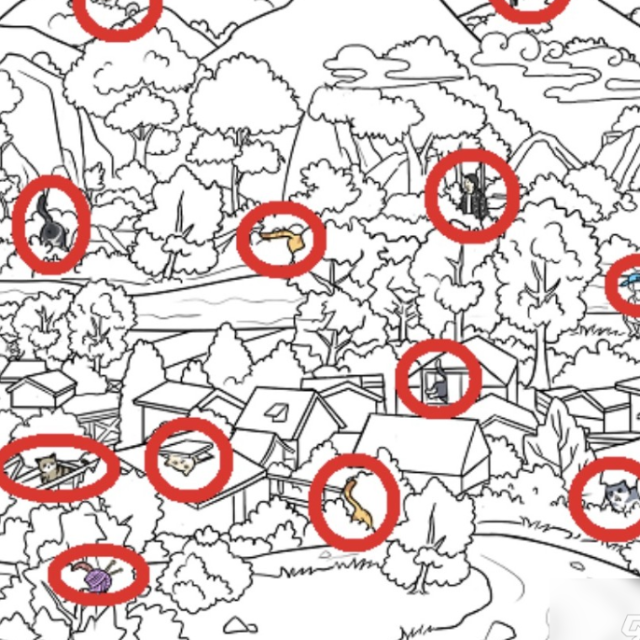 模拟找猫猫游戏