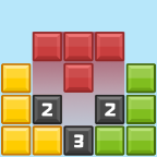 单人方块闯关小游戏
