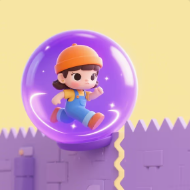 泡泡解压消除逃生