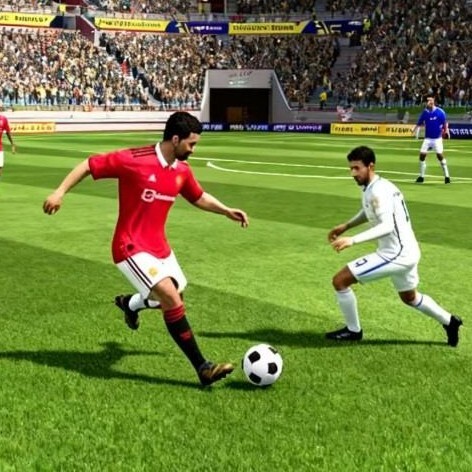 模拟踢足球游戏