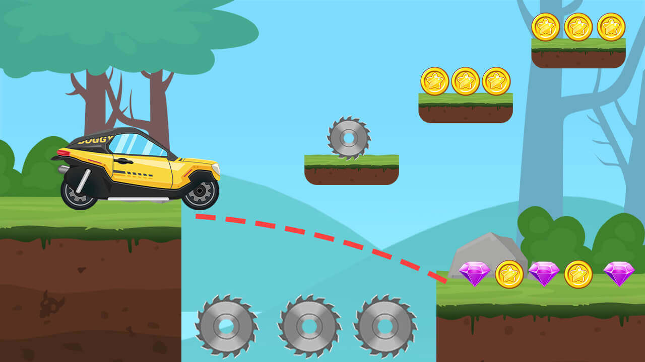 《给车搭桥》游戏截图5