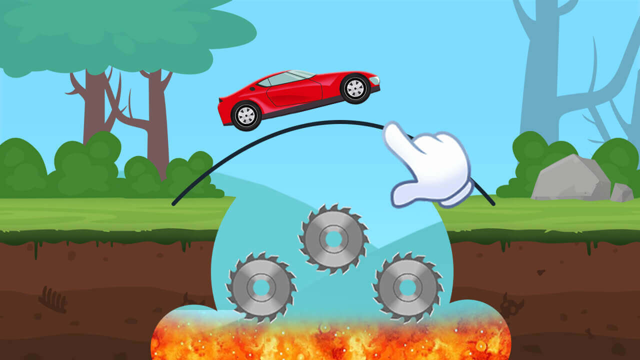 《给车搭桥》游戏截图4