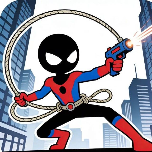 火柴<em>人</em>绳索城市英雄