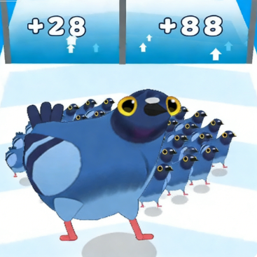 疯狂的鸽子跑酷