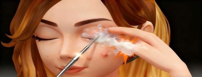 面部清理解压游戏